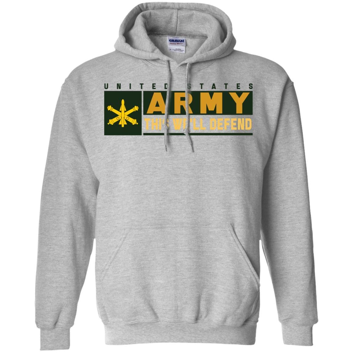 US Army Air Defense Artillery- This We'll Defend T-Shirt On Front For Men-TShirt-Army-Veterans Nation