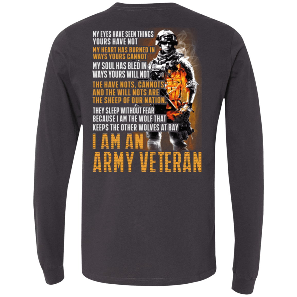 I Am An ARMY Veteran T Shirt-TShirt-Army-Veterans Nation