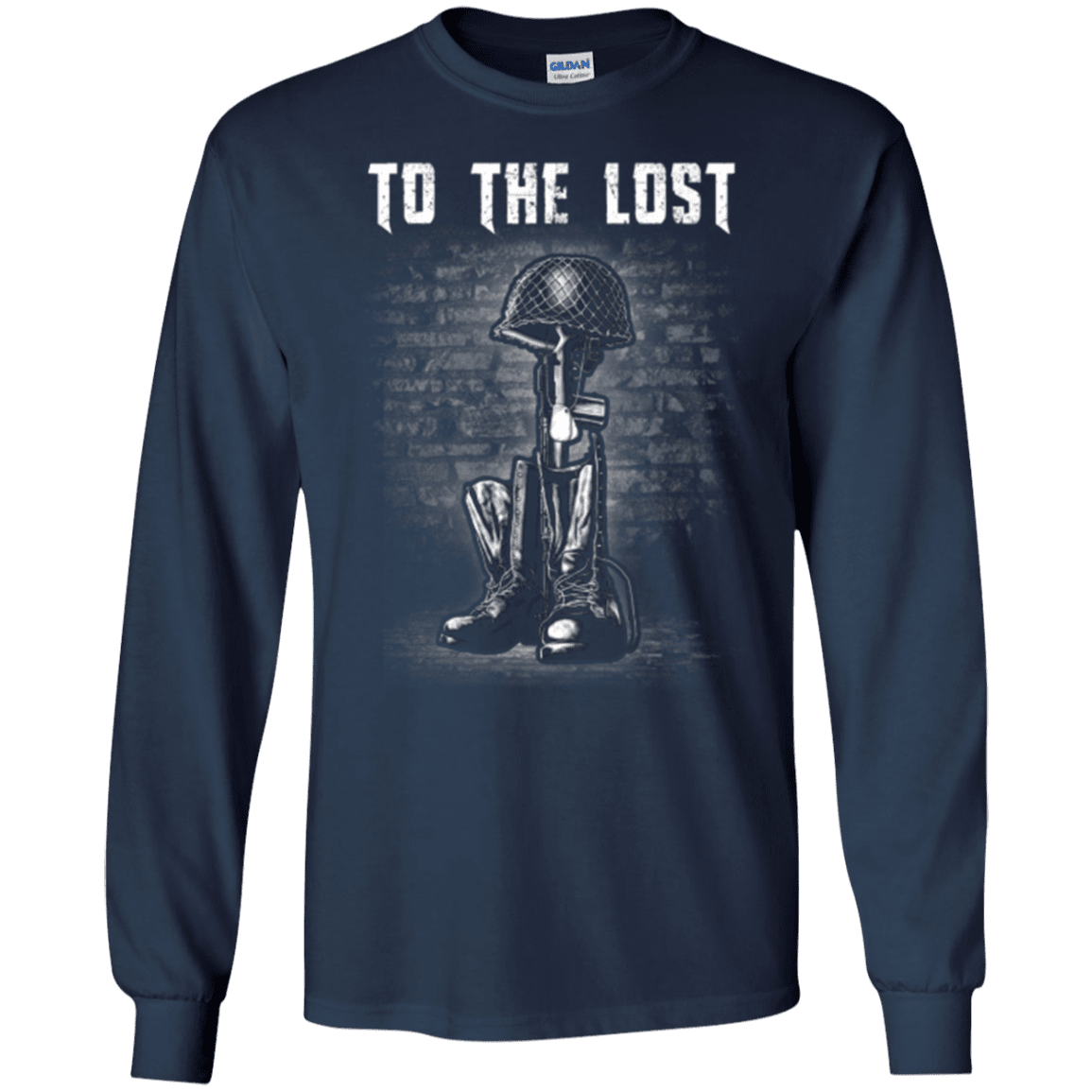 Military T-Shirt "To The Lost - Veteran"-TShirt-General-Veterans Nation