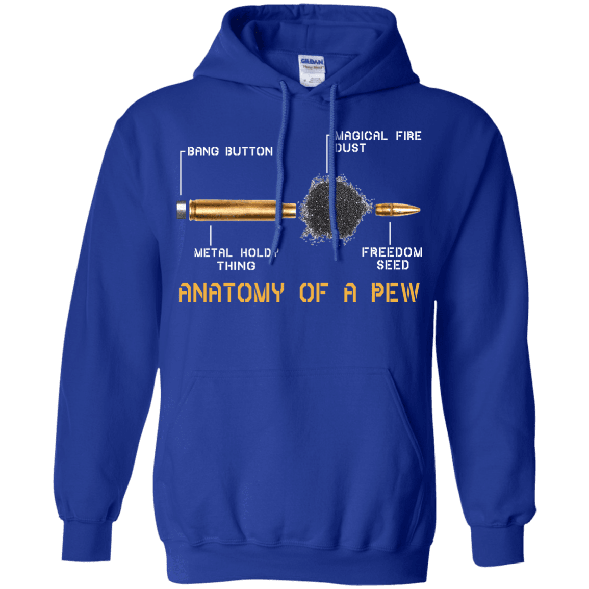 Military T-Shirt "ANATOMY OF A PEW"-TShirt-General-Veterans Nation