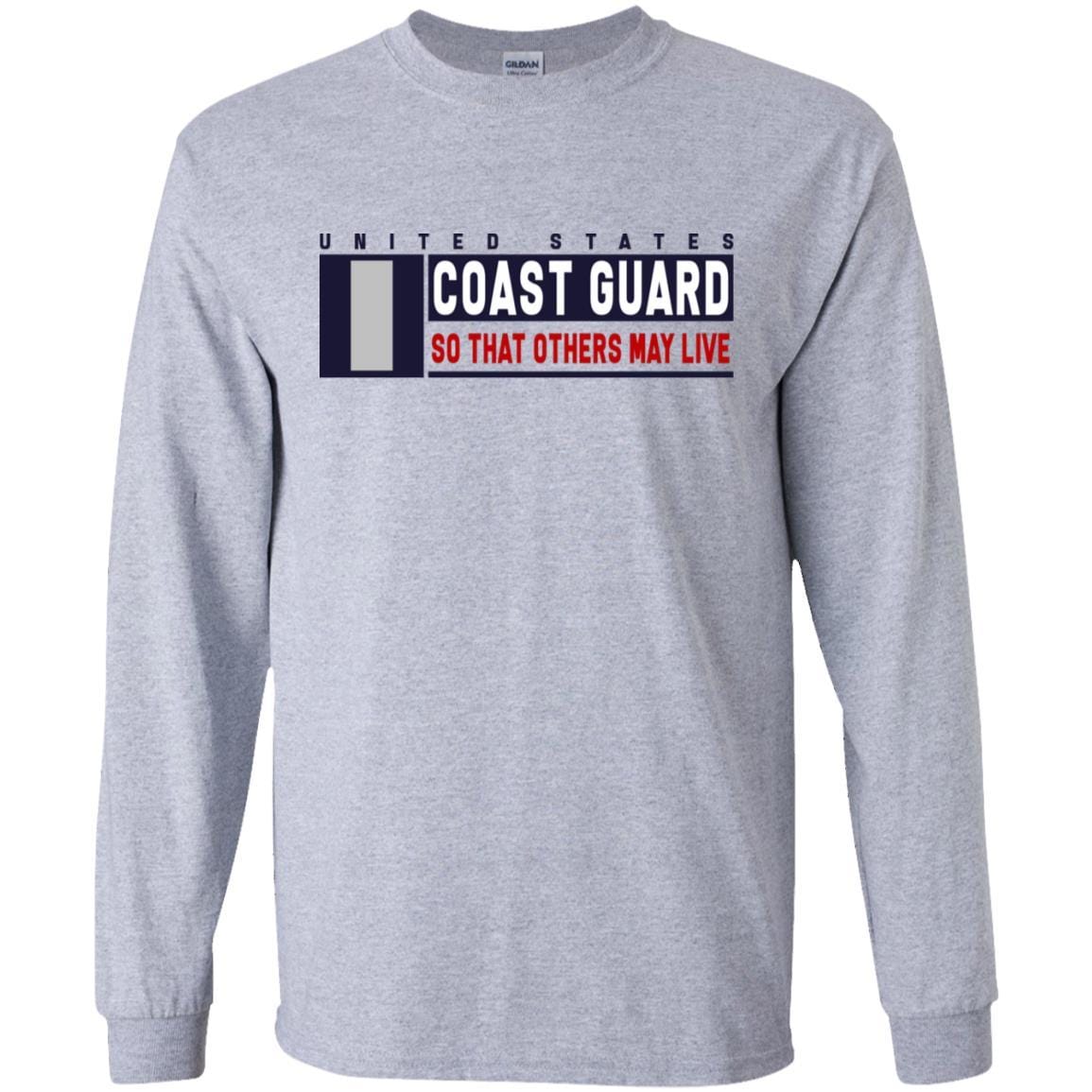 US Coast Guard O-2 Lieutenant Junior Grade O2 LTJG So That Others May Live Long Sleeve - Pullover Hoodie-TShirt-USCG-Veterans Nation