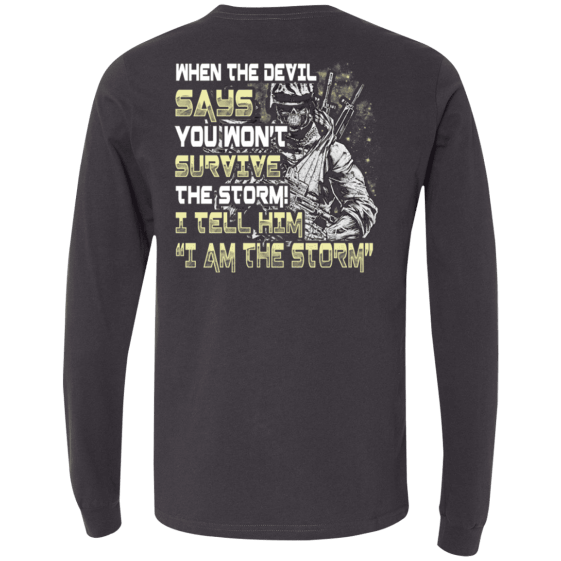 Military T-Shirt "Veteran - I Am The Storm"-TShirt-General-Veterans Nation