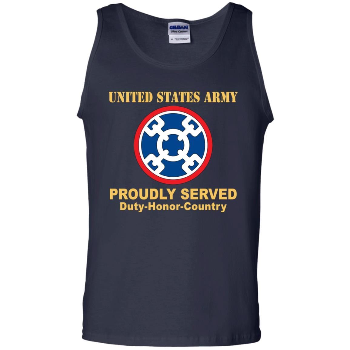 US ARMY 310TH SUSTAINMENT COMMAND- Proudly Served T-Shirt On Front For Men-TShirt-Army-Veterans Nation