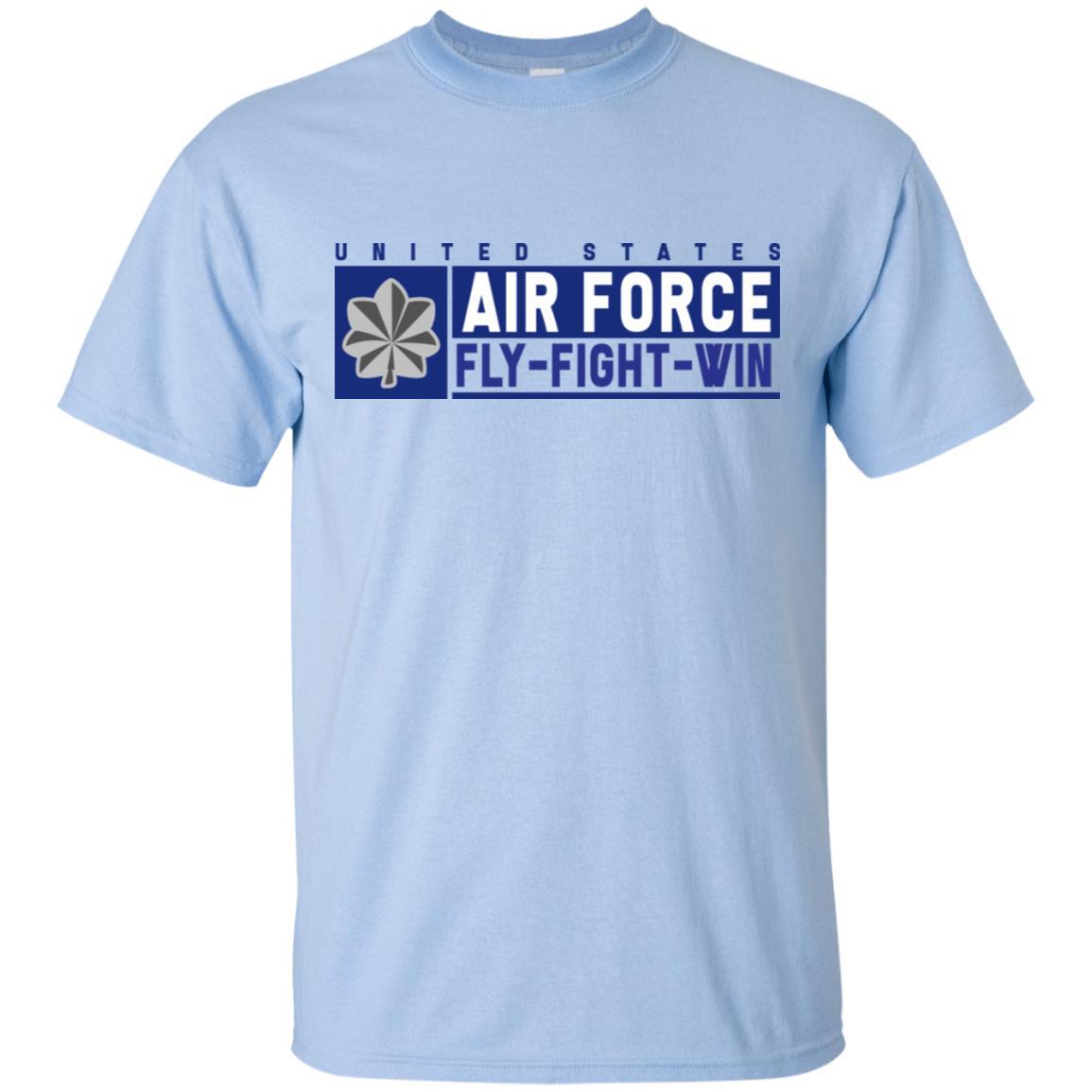 US Air Force O-5 Lieutenant Colonel Fly - Fight - Win T-Shirt On Front For Men-TShirt-USAF-Veterans Nation