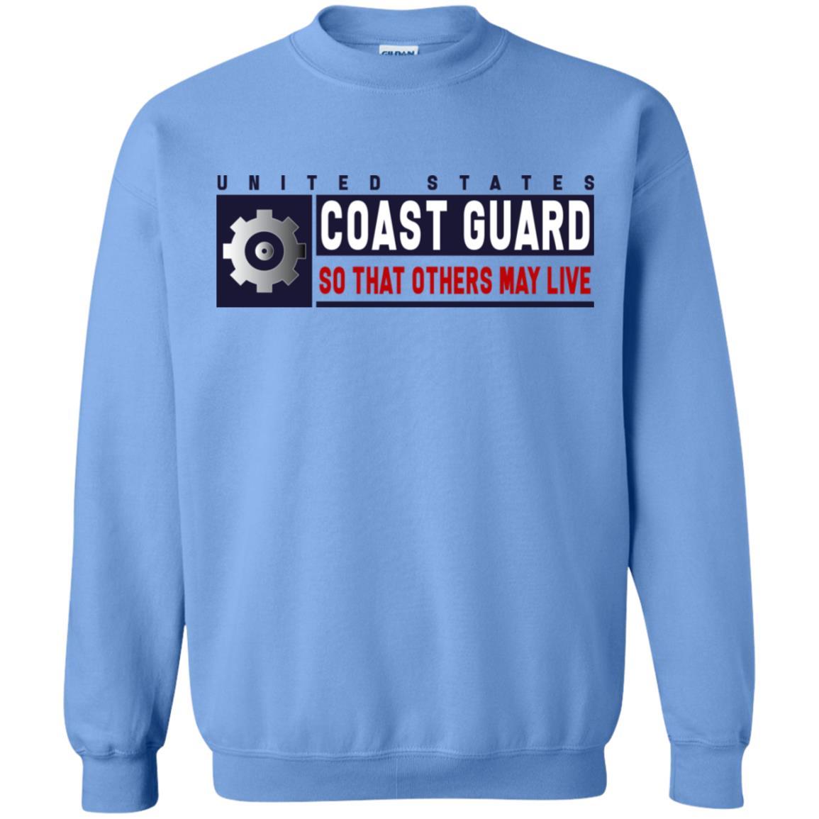 US Coast Guard Machinery Technician MK Logo- So that others may live Long Sleeve - Pullover Hoodie-TShirt-USCG-Veterans Nation