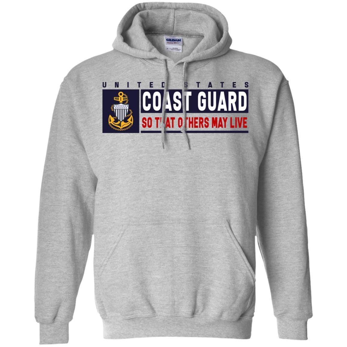 US Coast Guard E-7 Chief Petty Officer E7 CPO So That Others May Live Long Sleeve - Pullover Hoodie-TShirt-USCG-Veterans Nation