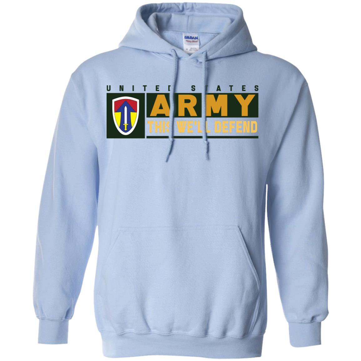 US Army 2 FIELD FORCE, VIETNAM- This We'll Defend T-Shirt On Front For Men-TShirt-Army-Veterans Nation