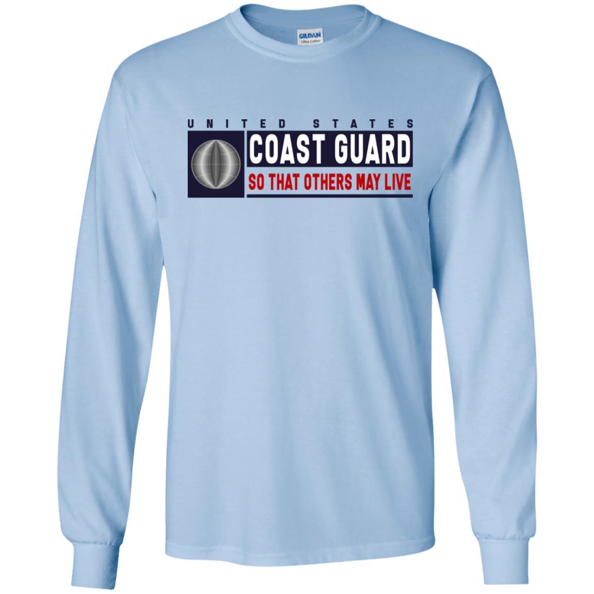 US Coast Guard Electrician's Mate EM Logo- So that others may live Long Sleeve - Pullover Hoodie-TShirt-USCG-Veterans Nation