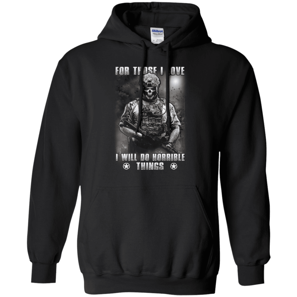 Military T-Shirt "FOR THOSE I LOVE VETERAN"-TShirt-General-Veterans Nation