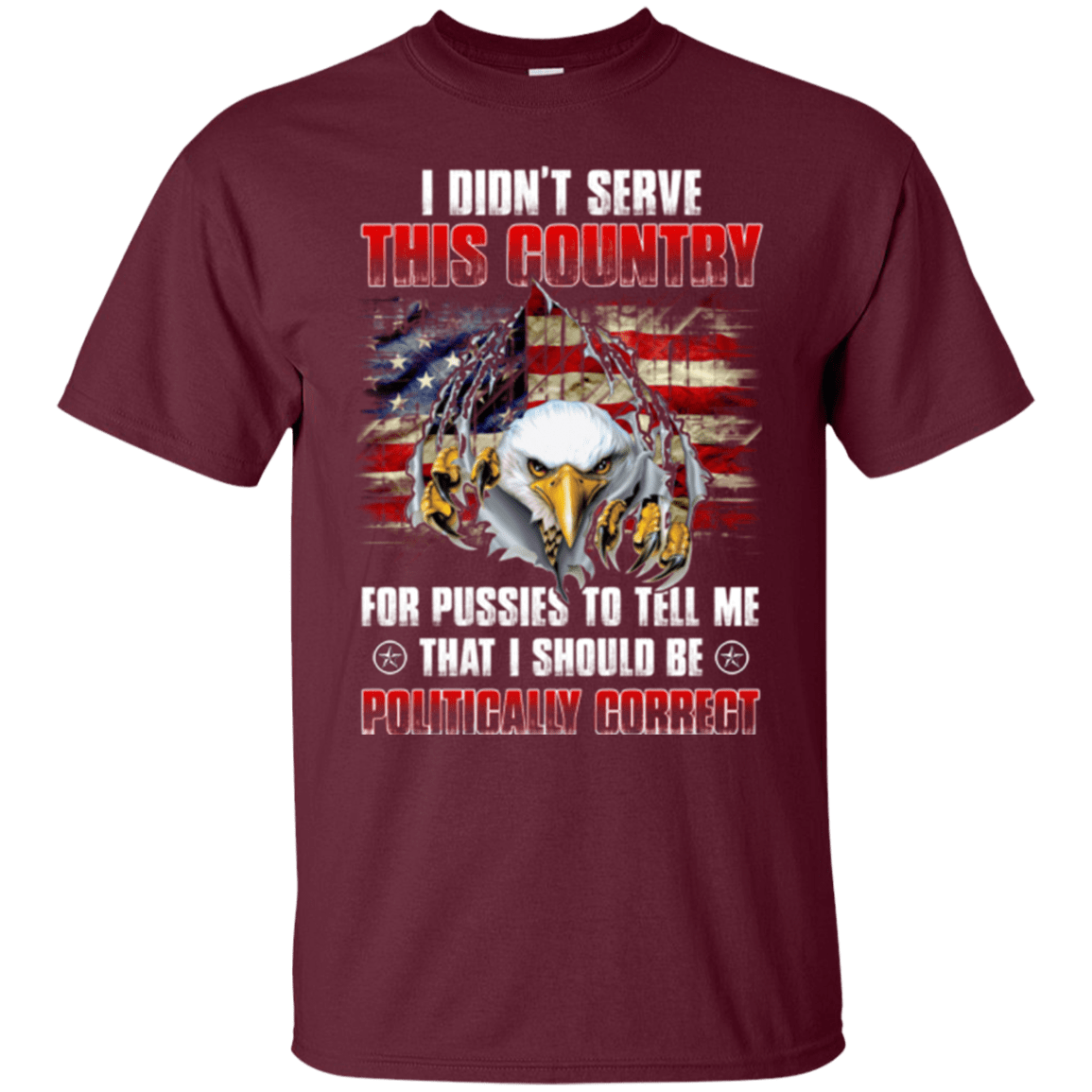 Military T-Shirt "I DIDN'T SERVE THIS COUNTRY"-TShirt-General-Veterans Nation