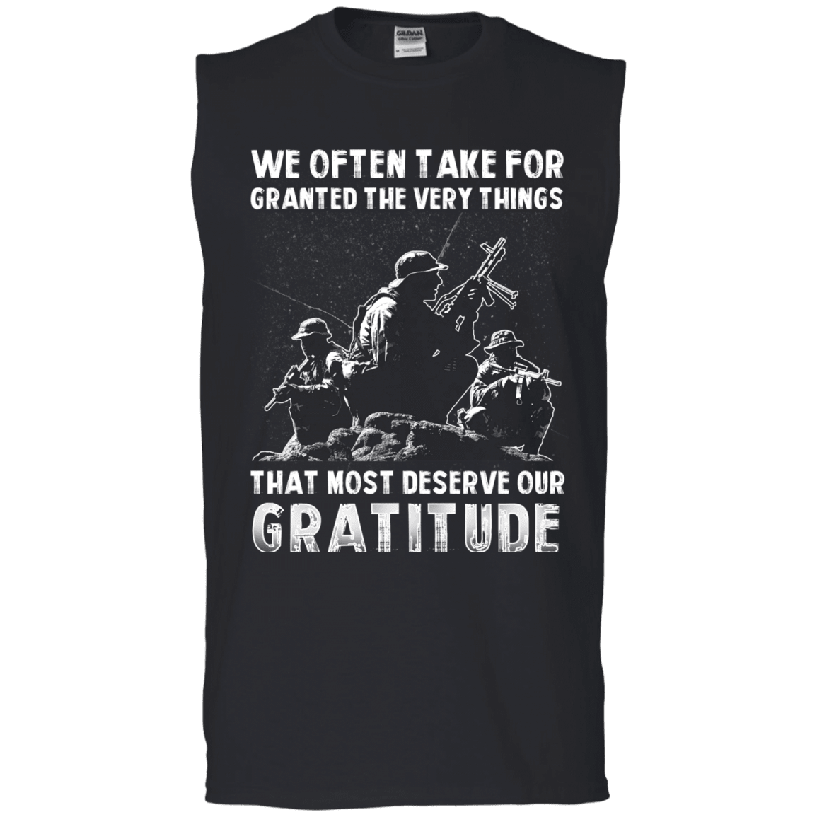 Military T-Shirt "We Often Take For Granted The Very Things"-TShirt-General-Veterans Nation