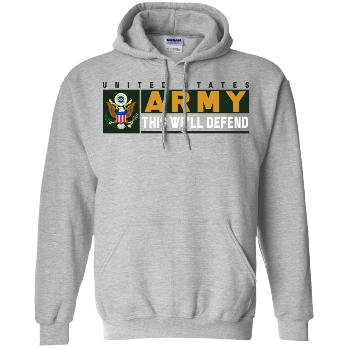 US Army This We Will Defend Long Sleeve - Pullover Hoodie-TShirt-Army-Veterans Nation