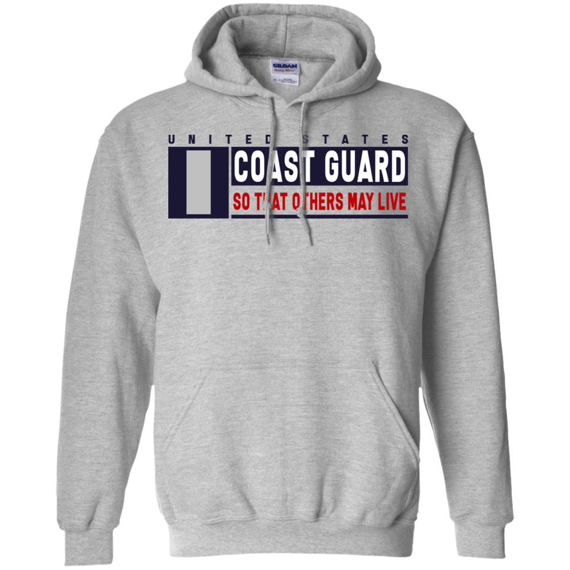 US Coast Guard O-2 Lieutenant Junior Grade O2 LTJG So That Others May Live Long Sleeve - Pullover Hoodie-TShirt-USCG-Veterans Nation