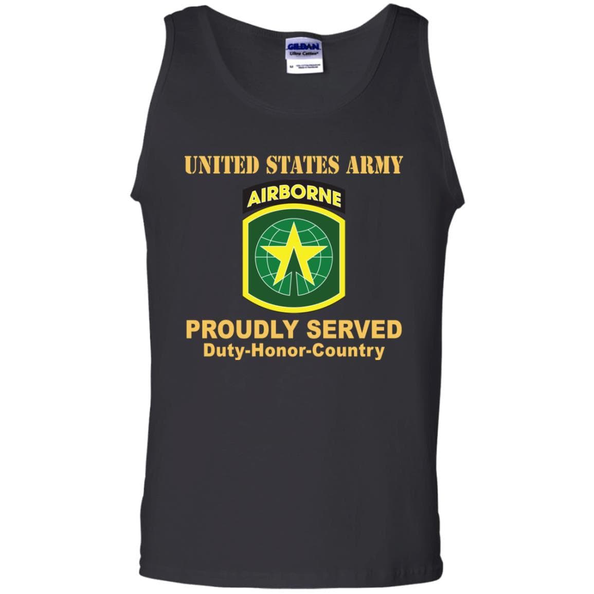 US ARMY 16TH MILITARY POLICE BRIGADE- Proudly Served T-Shirt On Front For Men-TShirt-Army-Veterans Nation