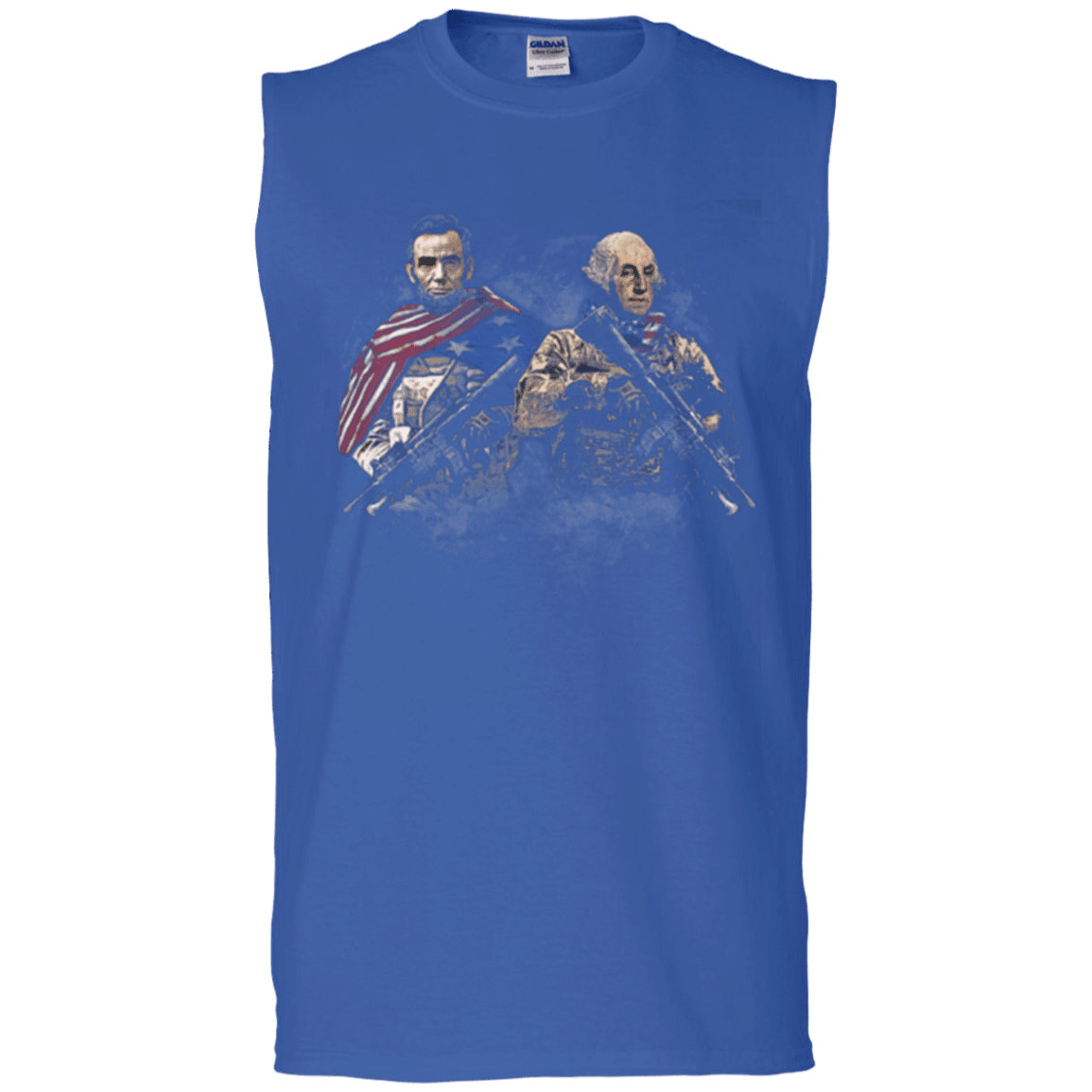 Military T-Shirt "Lincol - Washington Soldier Presidents"-TShirt-General-Veterans Nation