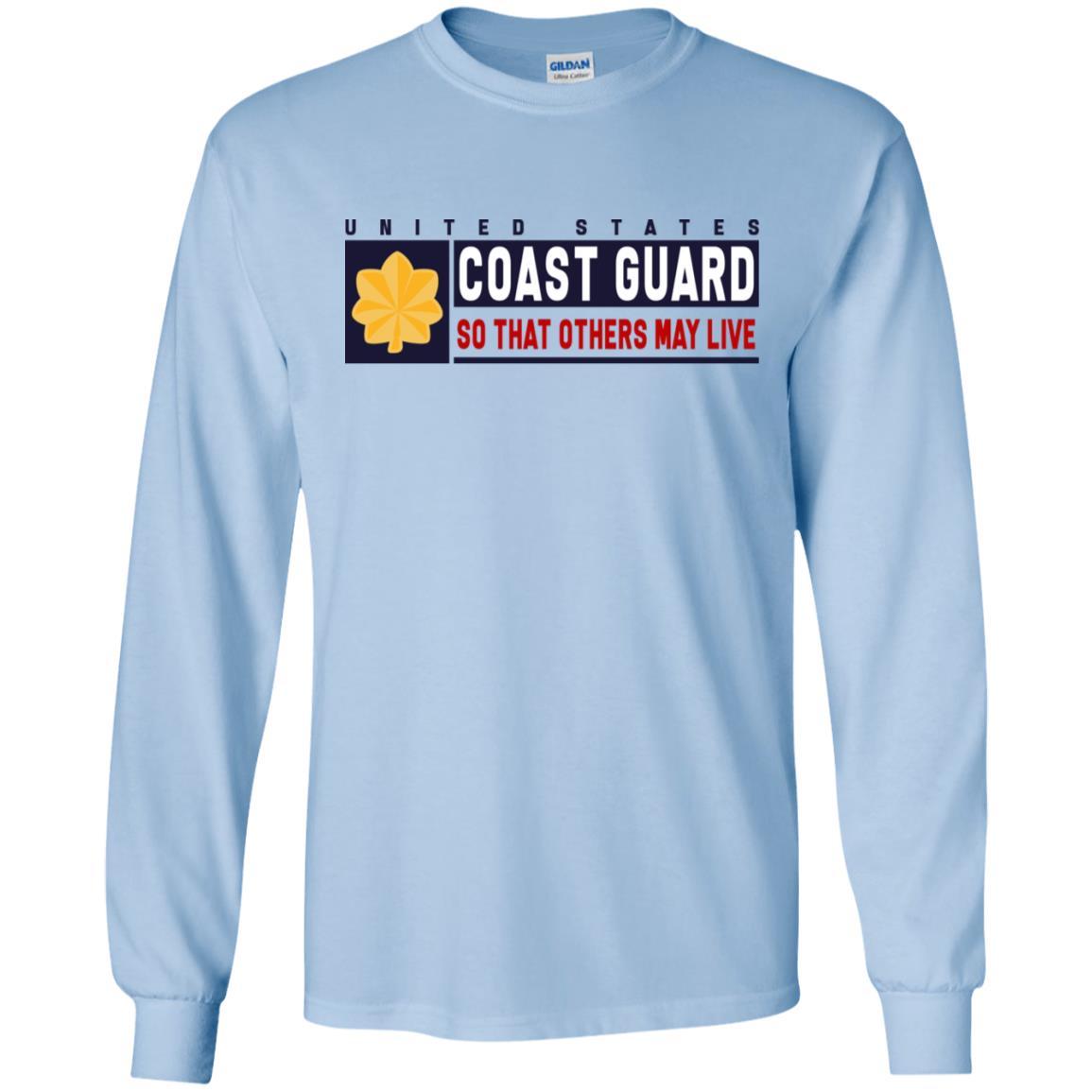 US Coast Guard O-4 Lieutenant Commander O4 LCDR So That Others May Live Long Sleeve - Pullover Hoodie-TShirt-USCG-Veterans Nation