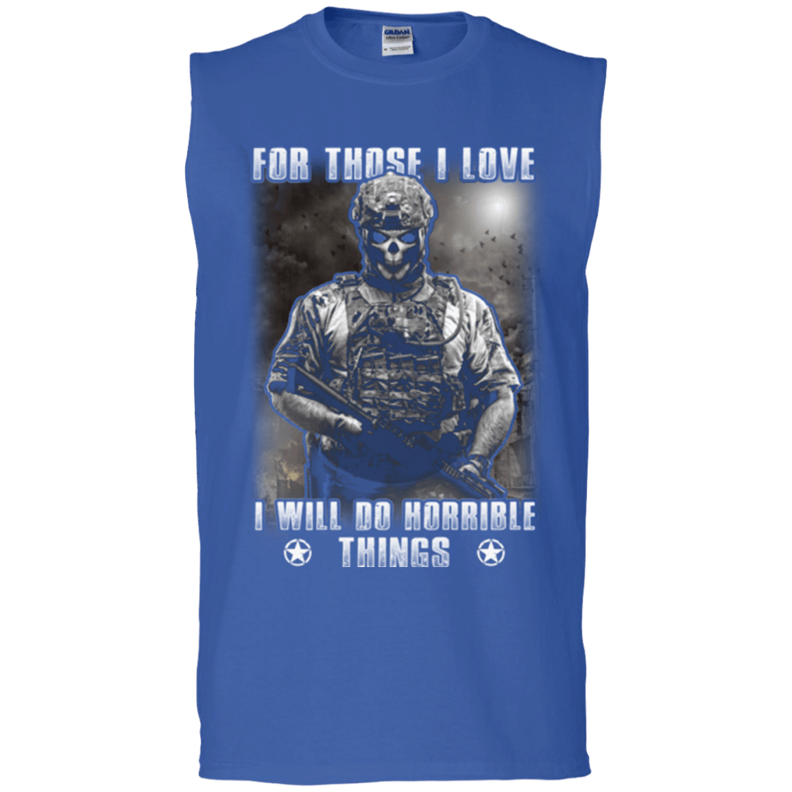 Military T-Shirt "FOR THOSE I LOVE VETERAN"-TShirt-General-Veterans Nation
