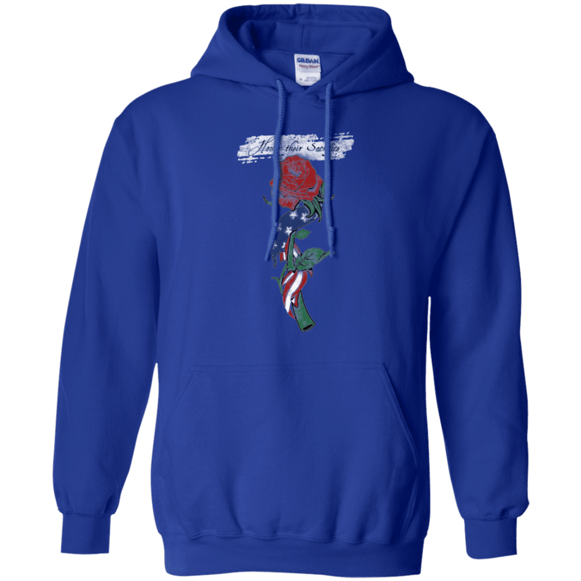 Military T-Shirt "Honor Their Sacrifice"-TShirt-General-Veterans Nation