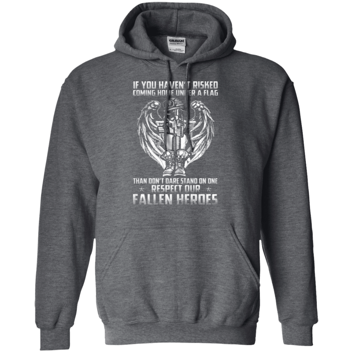 Military T-Shirt "Fallen Heroes"-TShirt-General-Veterans Nation