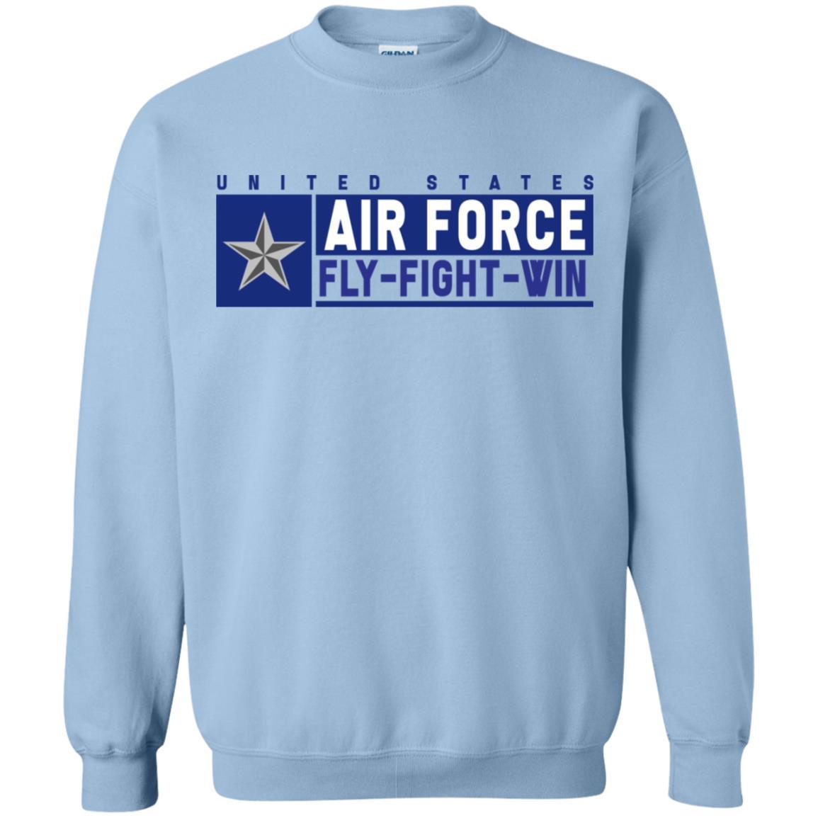 US Air Force O-7 Brigadier General Brig Fly - Fight - Win Long Sleeve - Pullover Hoodie-TShirt-USAF-Veterans Nation