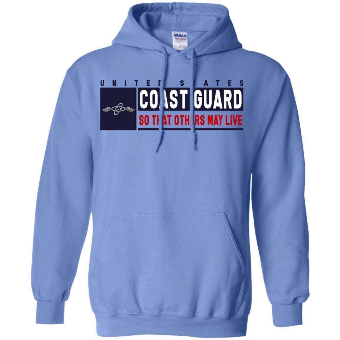 USCG AVIONICS ELECTRICAL TECHNICIAN AET Logo- So that others may live Long Sleeve - Pullover Hoodie-TShirt-USCG-Veterans Nation