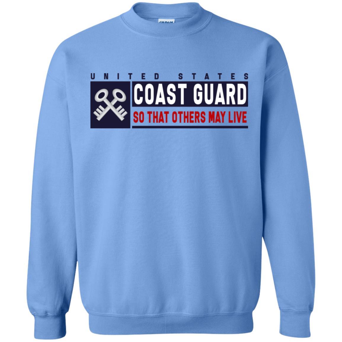 US Coast Guard Storekeeper SK Logo- So that others may live Long Sleeve - Pullover Hoodie-TShirt-USCG-Veterans Nation