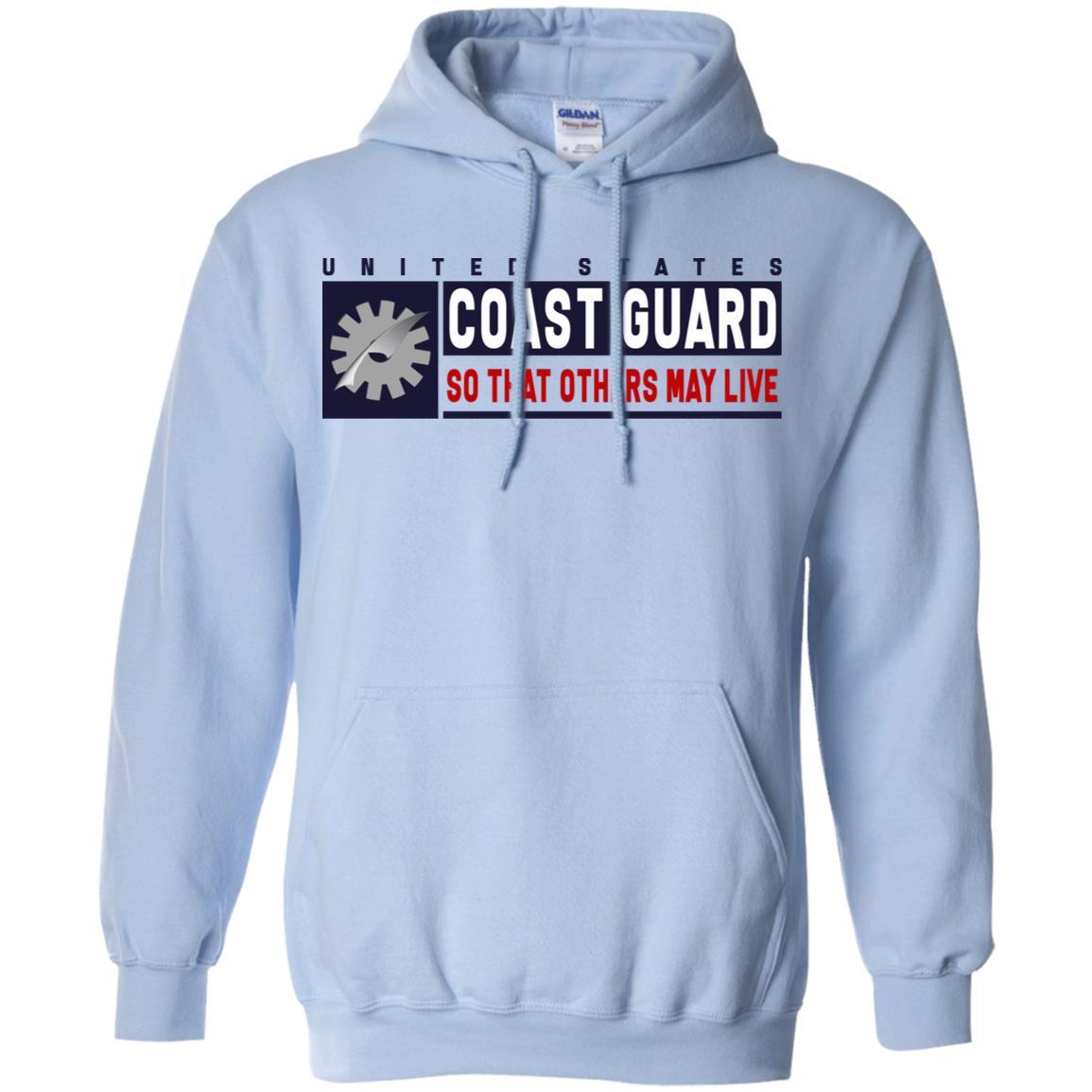 US Coast Guard Data Processing Technician DP Logo- So that others may live Long Sleeve - Pullover Hoodie-TShirt-USCG-Veterans Nation