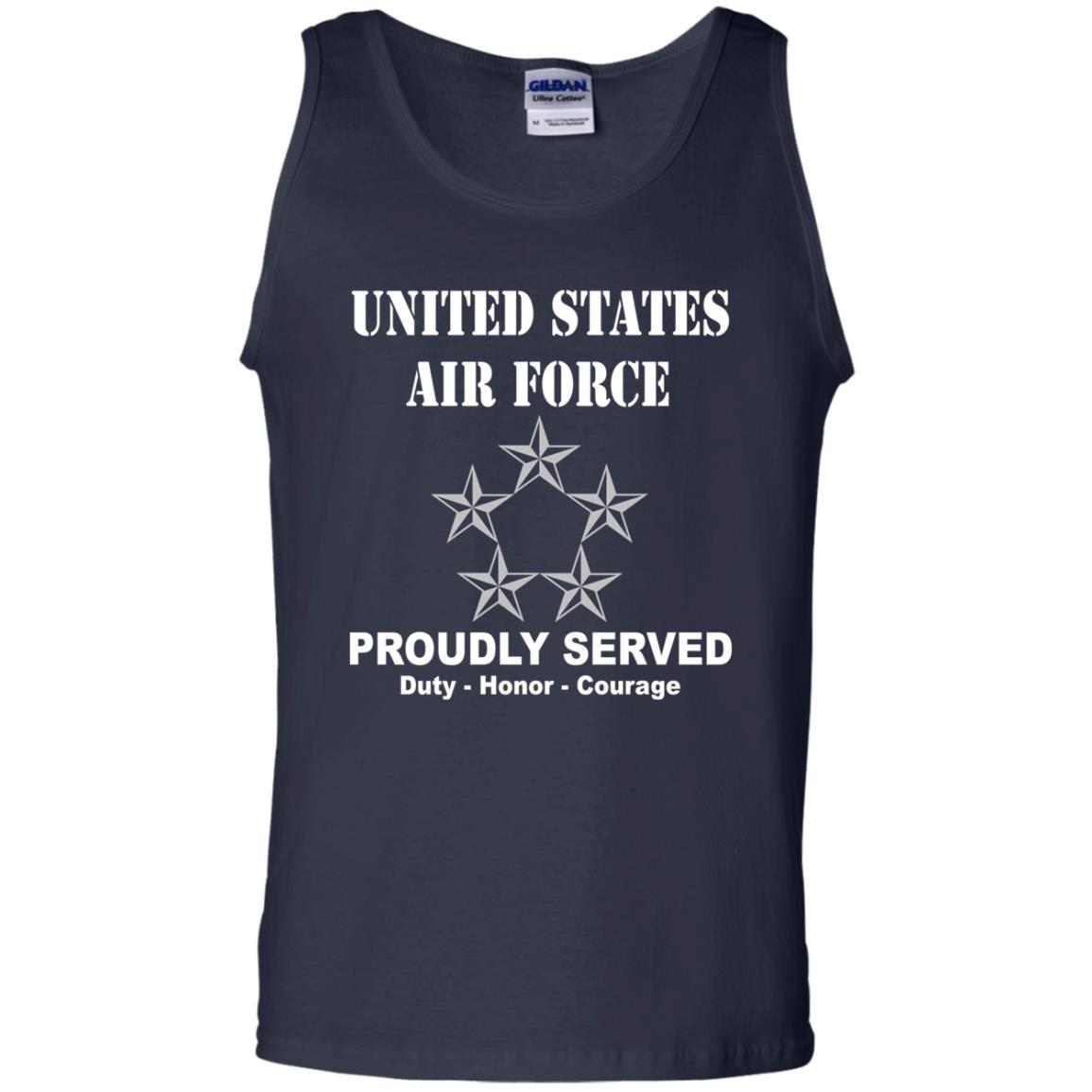 US Air Force O-10 General of the Air Force GAF O10 General Officer Ranks Men Front T Shirt For Air Force-TShirt-USAF-Veterans Nation