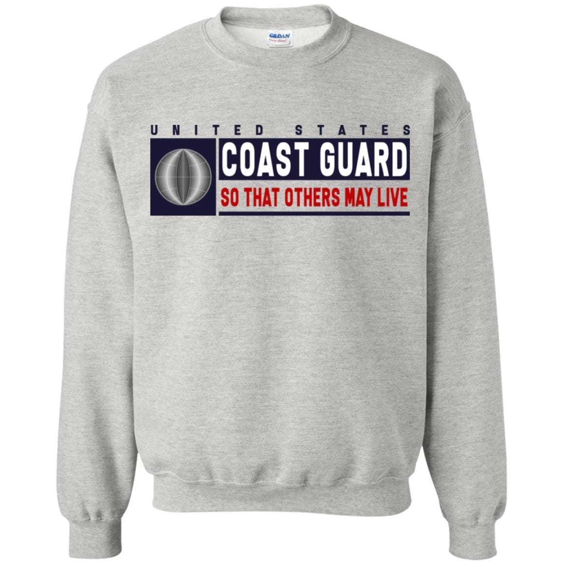 US Coast Guard Electrician's Mate EM Logo- So that others may live Long Sleeve - Pullover Hoodie-TShirt-USCG-Veterans Nation