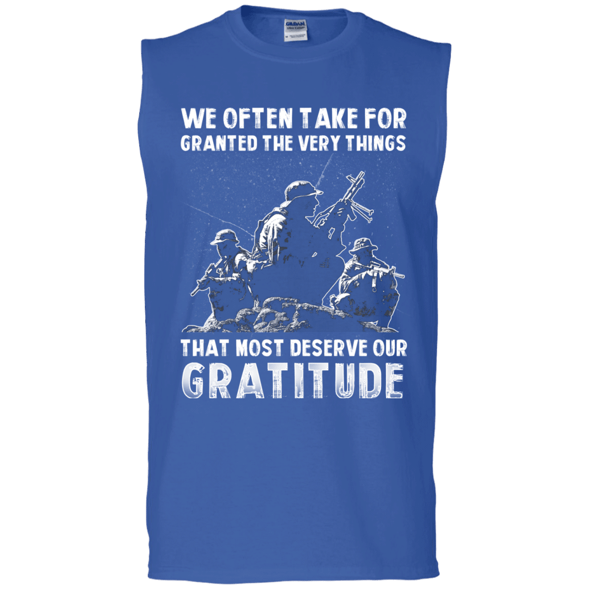 Military T-Shirt "We Often Take For Granted The Very Things"-TShirt-General-Veterans Nation