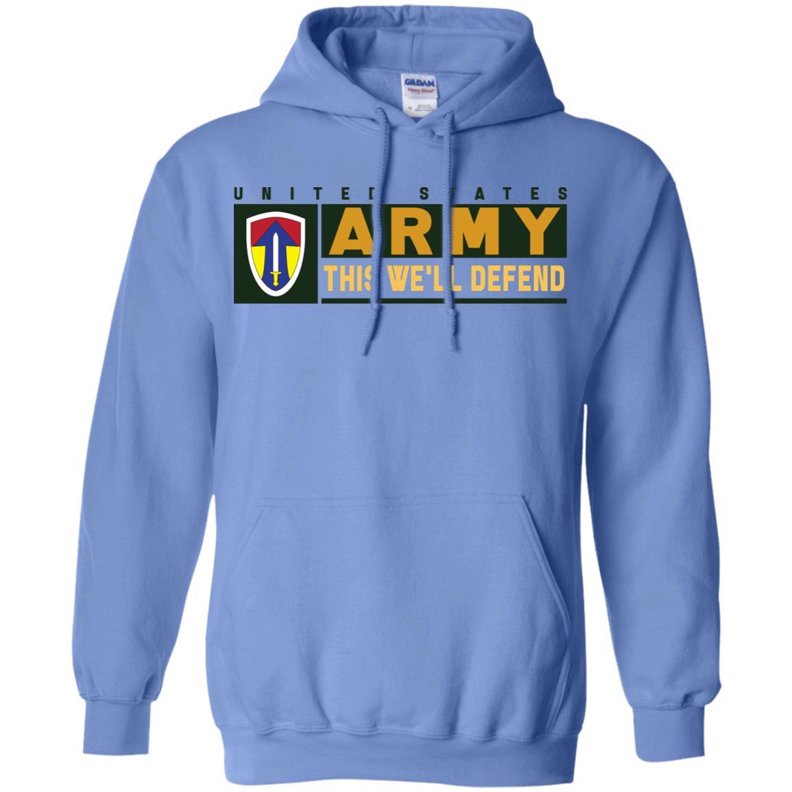 US Army 2 FIELD FORCE, VIETNAM- This We'll Defend T-Shirt On Front For Men-TShirt-Army-Veterans Nation
