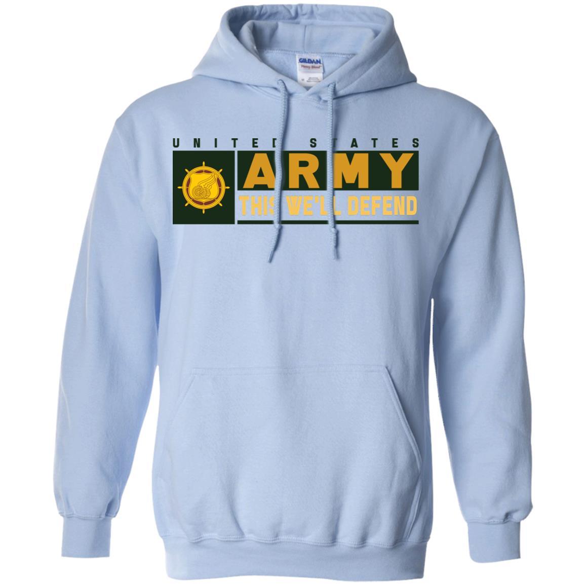 U.S. Army Transportation Corps- This We'll Defend T-Shirt On Front For Men-TShirt-Army-Veterans Nation