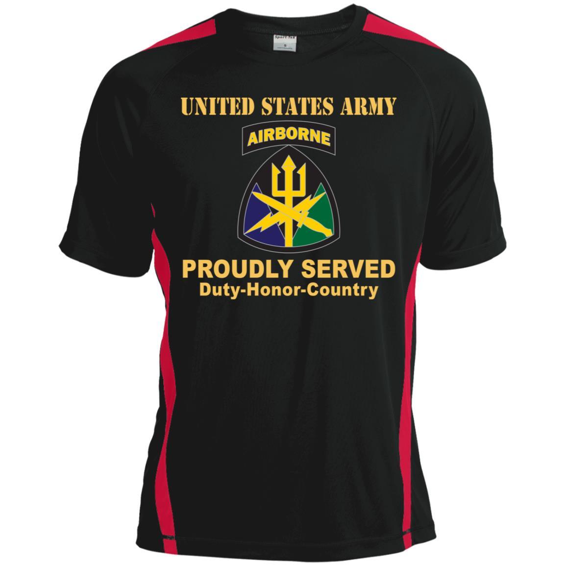 US ARMY SPECIAL OPERATIONS COMMAND JOINT FORCES- Proudly Served T-Shirt On Front For Men-TShirt-Army-Veterans Nation