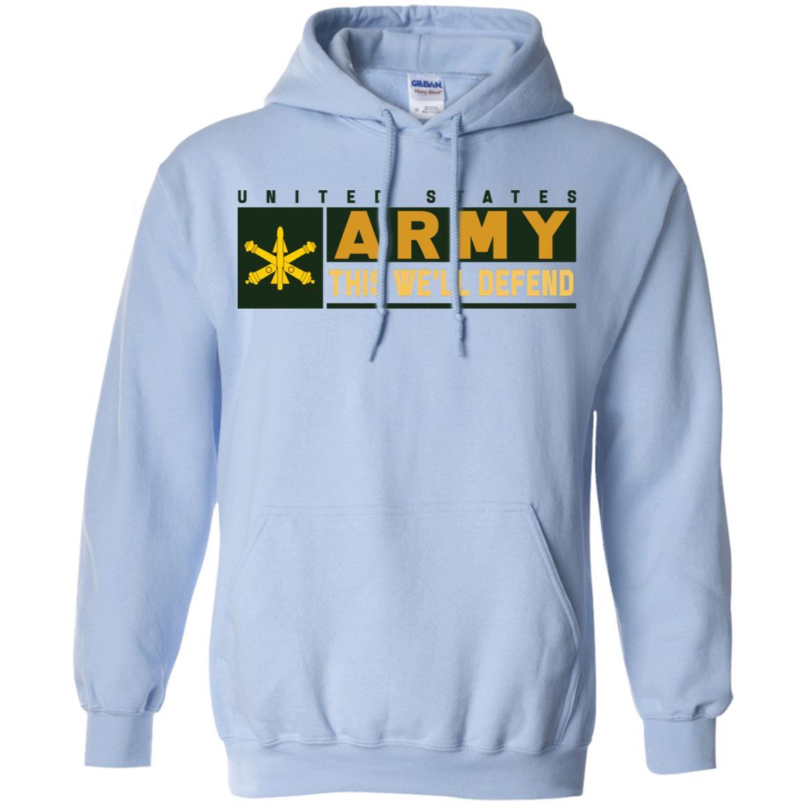 US Army Air Defense Artillery- This We'll Defend T-Shirt On Front For Men-TShirt-Army-Veterans Nation