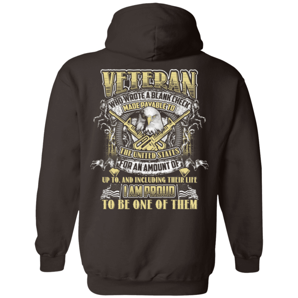 Military T-Shirt "Proud To Be Veteran"-TShirt-General-Veterans Nation