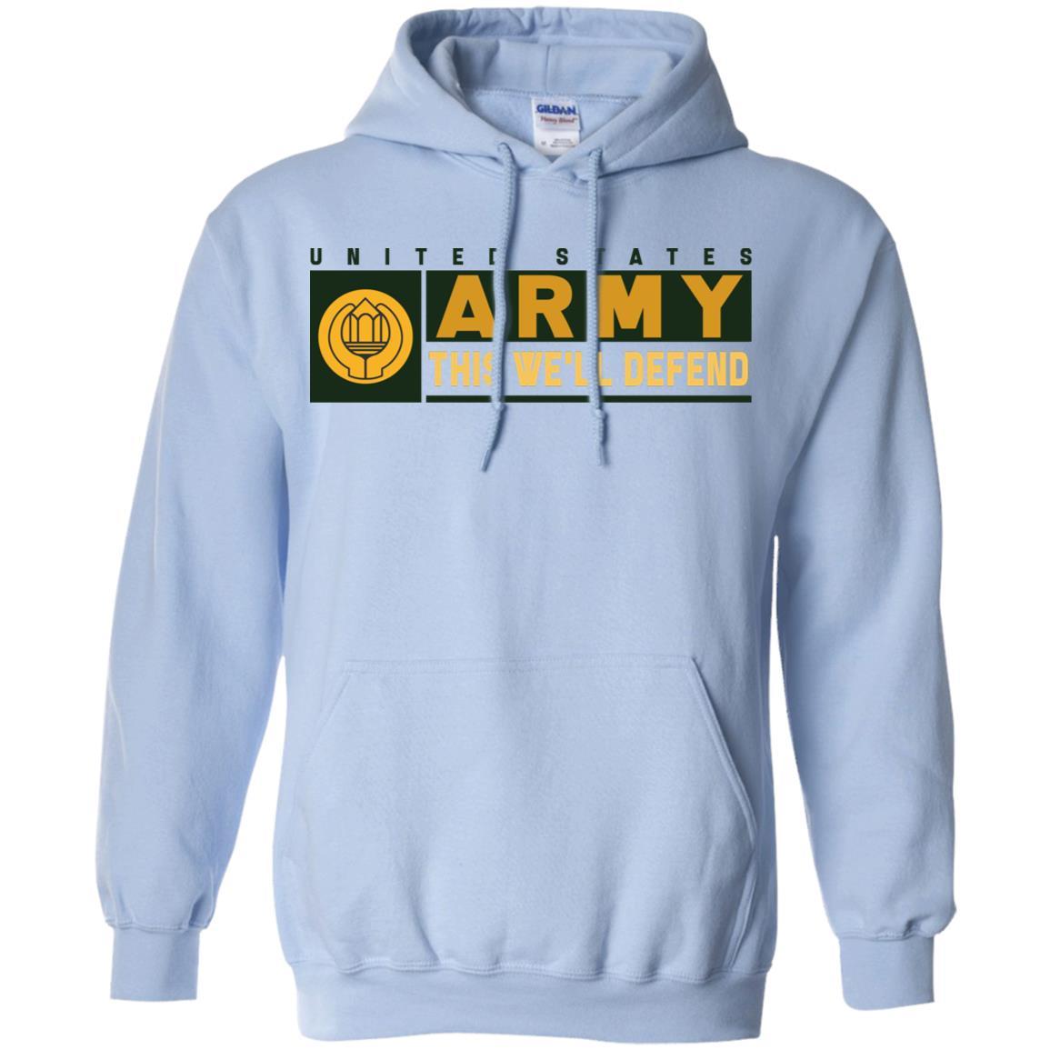 U.S Army Chaplain Assistant- This We'll Defend T-Shirt On Front For Men-TShirt-Army-Veterans Nation