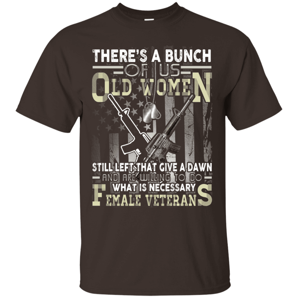 Military T-Shirt "FEMALE VETERAN"-TShirt-General-Veterans Nation