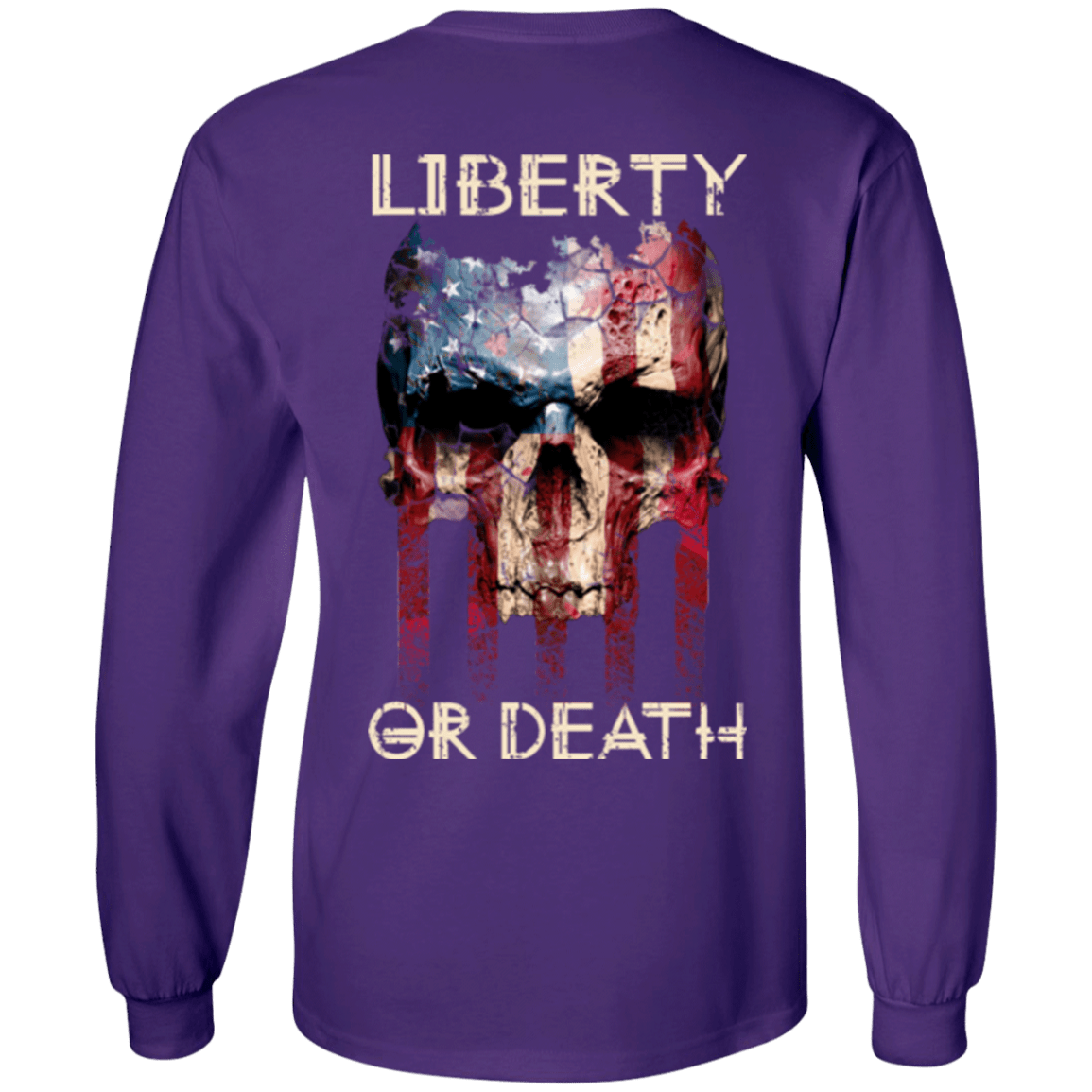 Military T-Shirt "Liberty Or Death"-TShirt-General-Veterans Nation