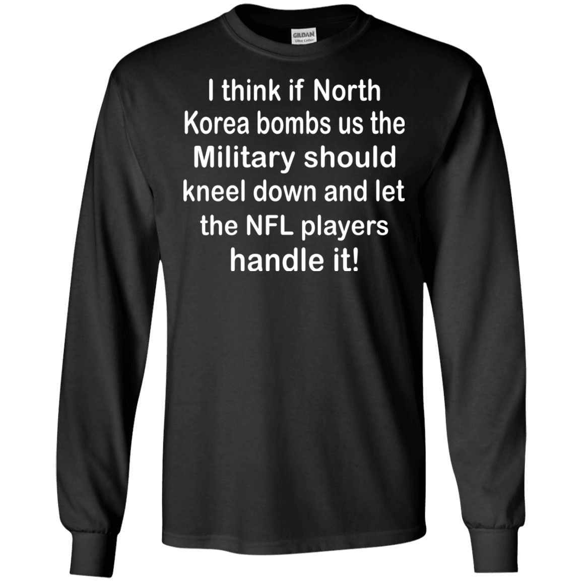 Military T-Shirt "Veteran Military Kneel" Front-TShirt-General-Veterans Nation