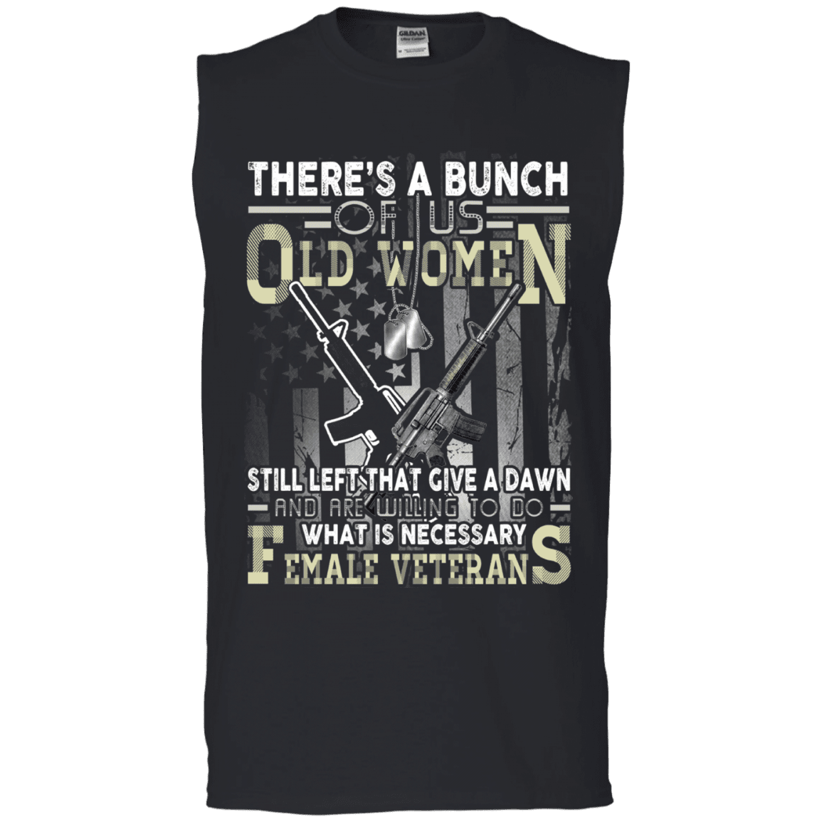 Military T-Shirt "FEMALE VETERAN"-TShirt-General-Veterans Nation