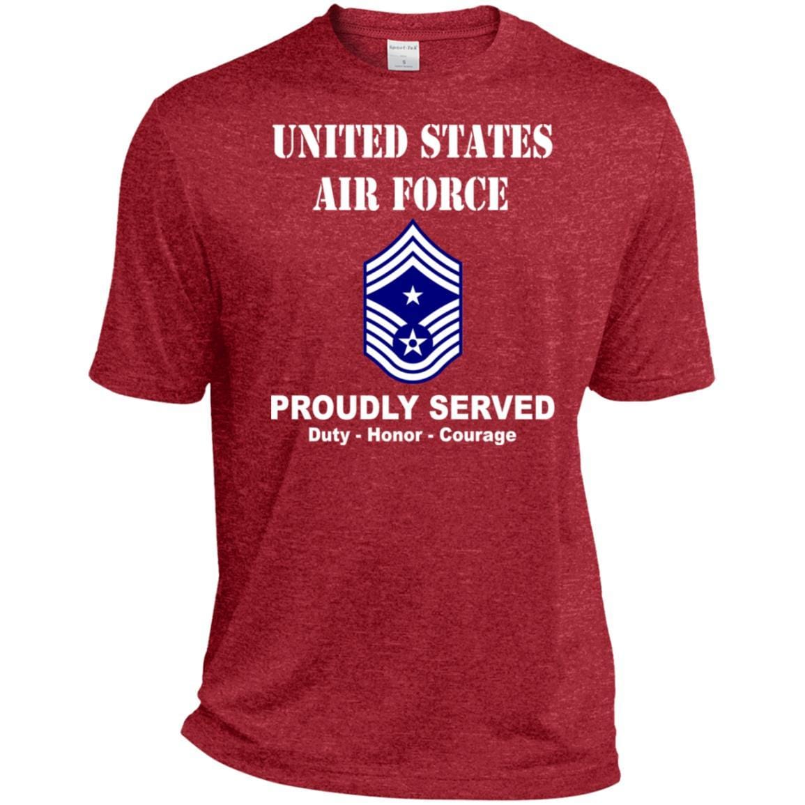 US Air Force E-9 Command Chief Master Sergeant CCM E9 Noncommissioned Officer Ranks T shirt Sport-Tek Tall Pullover Hoodie - T-Shirt-TShirt-USAF-Veterans Nation