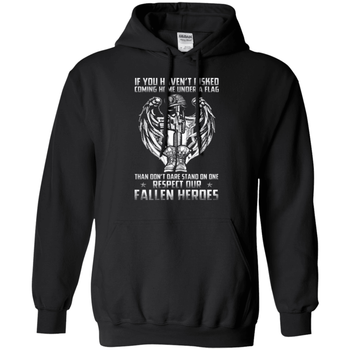 Military T-Shirt "Fallen Heroes"-TShirt-General-Veterans Nation