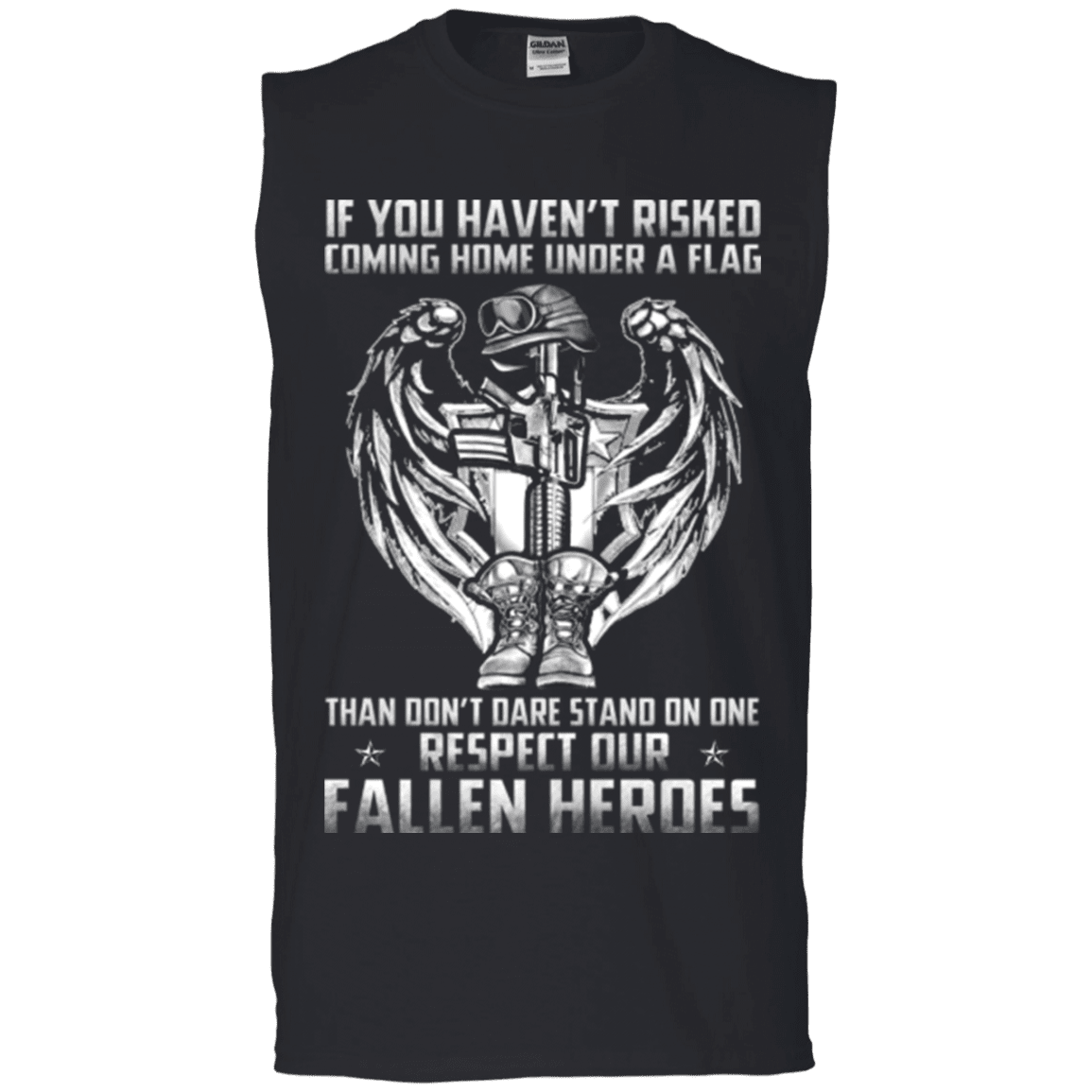 Military T-Shirt "Fallen Heroes"-TShirt-General-Veterans Nation