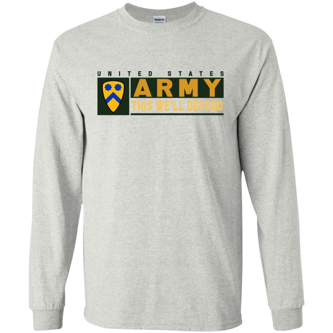US Army 2nd Cavalry Division- This We'll Defend T-Shirt On Front For Men-TShirt-Army-Veterans Nation