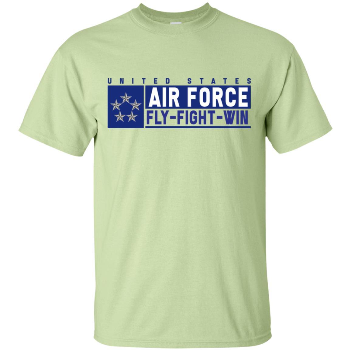 US Air Force O-10 General of the Air Force Fly - Fight - Win T-Shirt On Front For Men-TShirt-USAF-Veterans Nation