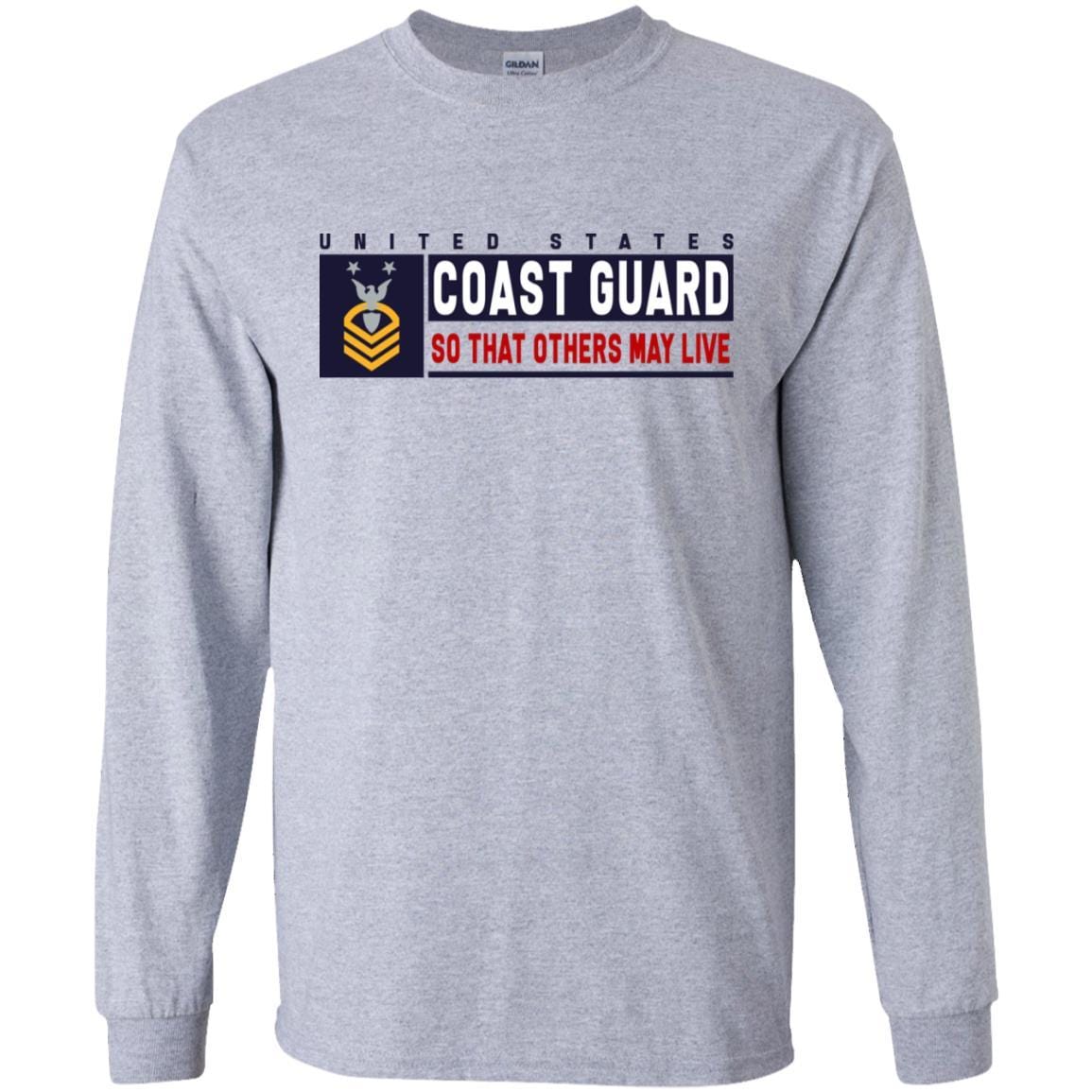 US Coast Guard E-9 Command Master Chief Petty Officer E9 CMC So That Others May Live Long Sleeve - Pullover Hoodie-TShirt-USCG-Veterans Nation