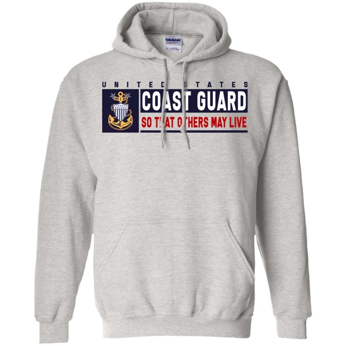 US Coast Guard E-9 So That Others May Live Long Sleeve - Pullover Hoodie-TShirt-USCG-Veterans Nation