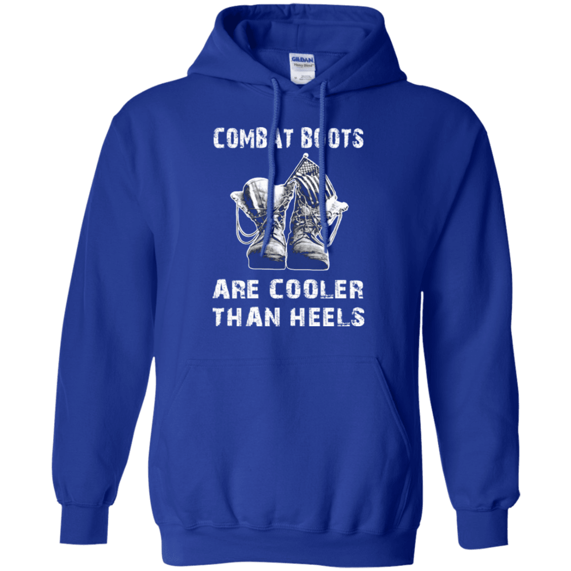 Military T-Shirt "Combat Boots Are Cooler Than Heels"-TShirt-General-Veterans Nation