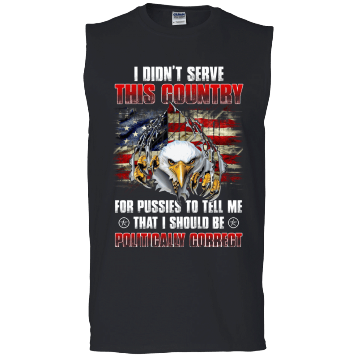 Military T-Shirt "I DIDN'T SERVE THIS COUNTRY"-TShirt-General-Veterans Nation