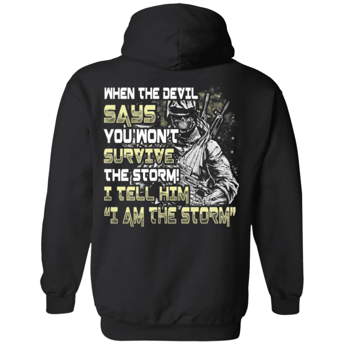 Military T-Shirt "Veteran - I Am The Storm"-TShirt-General-Veterans Nation